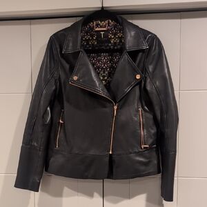 Women's Black Leather Jacket